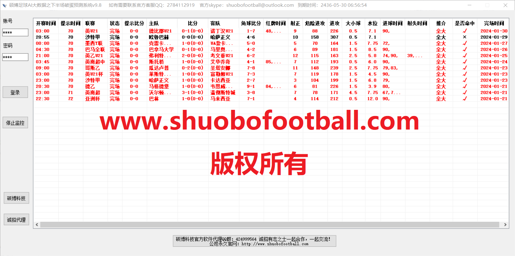 走地角球分析系统